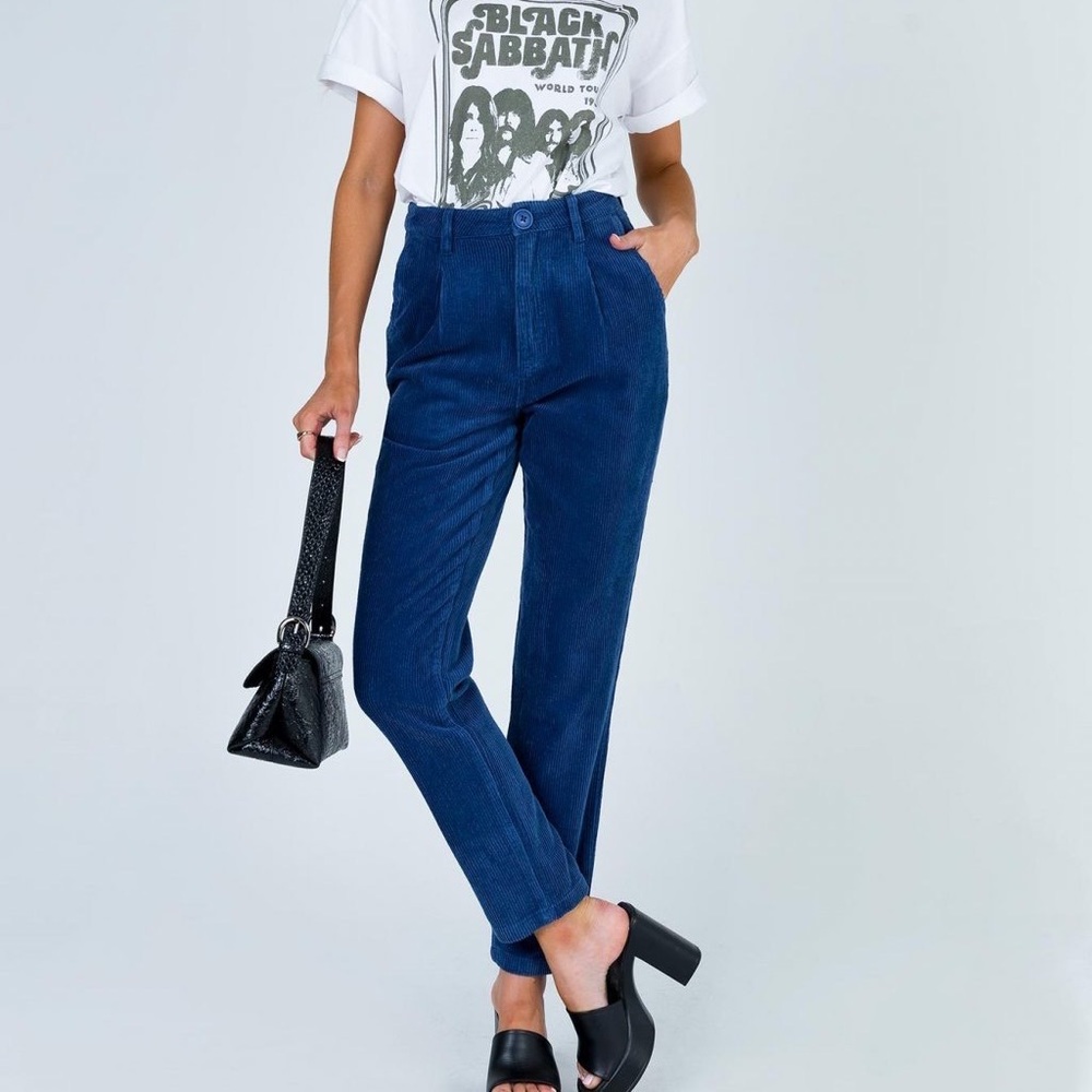 CORD PANT MARINE BLUE BY ROLLA’S